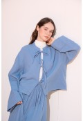 Müslin Etek Takım Baby Blue