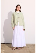Müslin Kimono Uçuk Yeşil