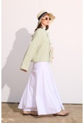 Müslin Kimono Uçuk Yeşil