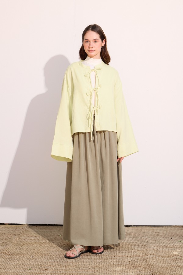 Müslin Kimono Limon 