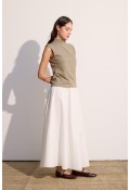 Pamuklu Sıfır Kol Body Olive