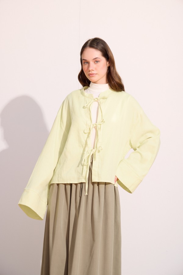 Müslin Kimono Limon 