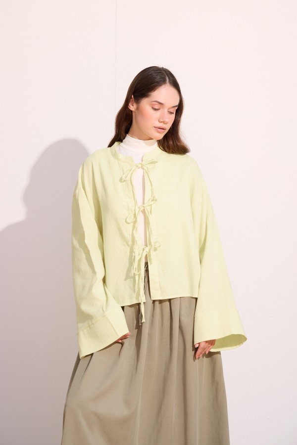 Müslin Kimono Limon 