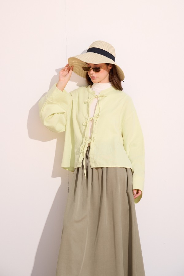 Müslin Kimono Limon 