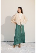 Bağcıklı Kimono BEJ