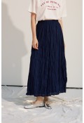 Premium crush etek dark blue