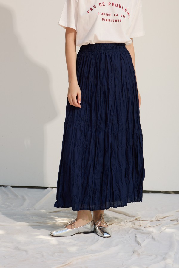 Premium crush etek dark blue