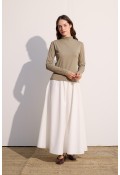 Pamuklu Uzun Kol Body Olive