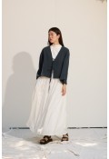Bağcıklı Kimono Petrol yeşili