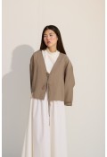 Bağcıklı Kimono Yeşil Çay