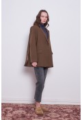 Oversize Blazer Ceket Toprak