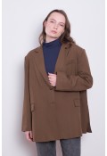 Oversize Blazer Ceket Toprak