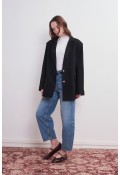 Oversize Blazer Ceket Siyah