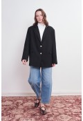 Oversize Blazer Ceket Siyah