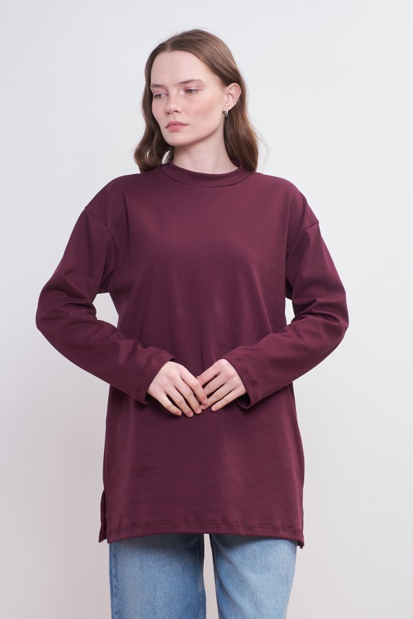 Basic Tunik Vişne