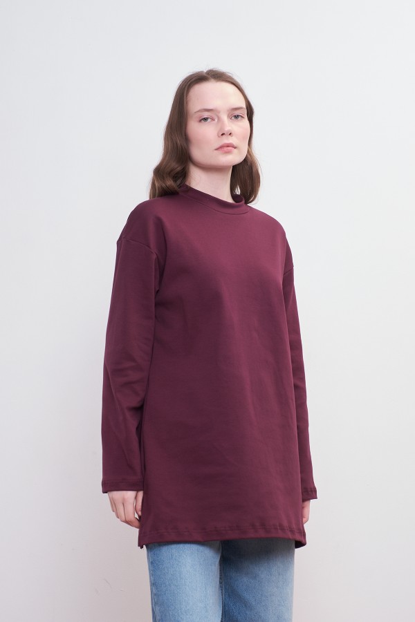 Basic Tunik Vişne