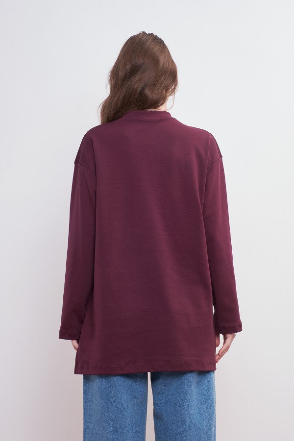 Basic Tunik Vişne