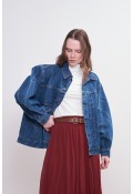 Bomber Denim Ceket