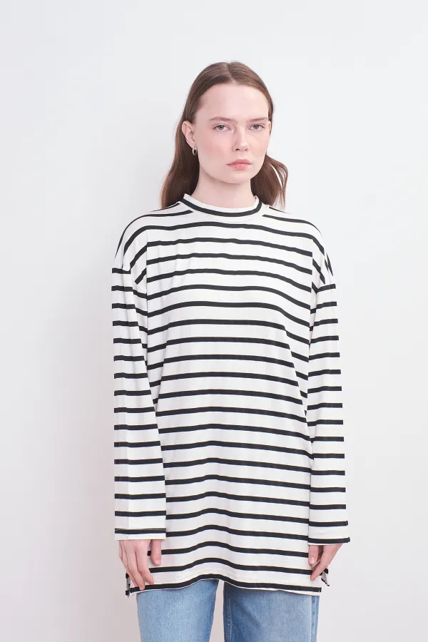 Pamuklu Basic Sweatshirt  Janet
