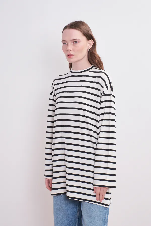 Pamuklu Basic Sweatshirt  Janet