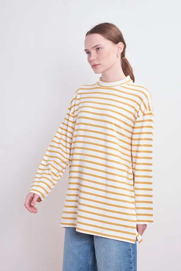 Pamuklu Basic Sweatshirt Retro