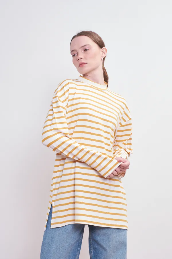 Pamuklu Basic Sweatshirt Retro