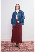 Bomber Denim Ceket