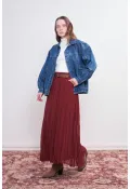 Bomber Denim Ceket