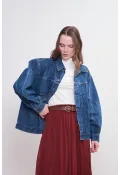 Bomber Denim Ceket
