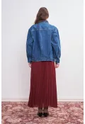Bomber Denim Ceket